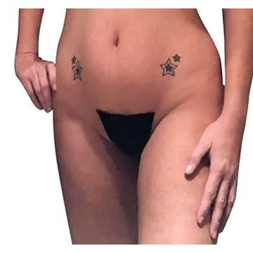 Amoreza Invisible No Panty Line Thong - M/L Black