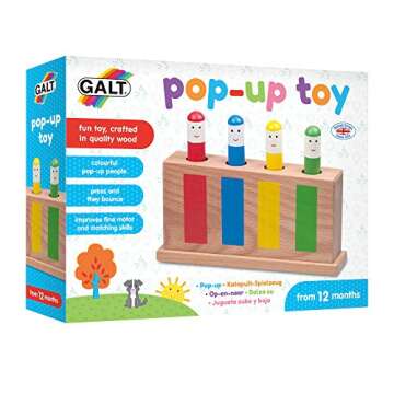 Galt Pop Up Toy, Multicolor, From 12 months +, 5 pieces