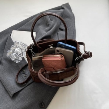 Chic Dicusph Suede Shoulder Bag for Stylish Women