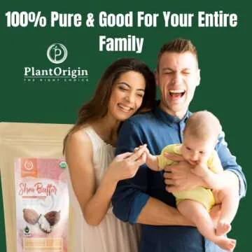 Raw USDA Certified Organic Shea Butter for Skin & Hair