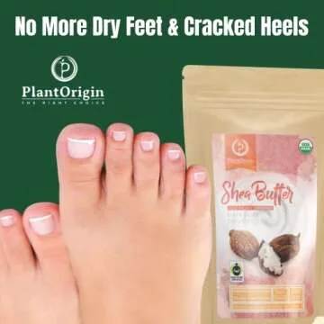 Raw USDA Certified Organic Shea Butter for Skin & Hair