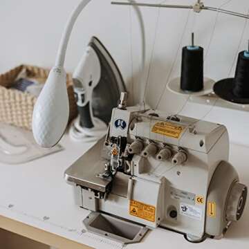 Premium 4 Spools Polyester Sewing Thread 3000 Yards