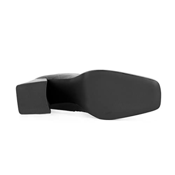 Stylish ANN CREEK Women's Ankle Boots with Chunky Heel and Zipper