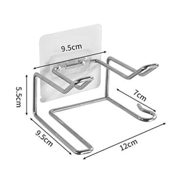 Hair Dryer Wall Hanging Rack for Easy Storage and Style