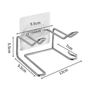 Hair Dryer Wall Hanging Rack for Easy Storage and Style