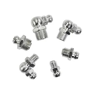Iztoss 115pcs Steel Zerk Grease Fittings Kit