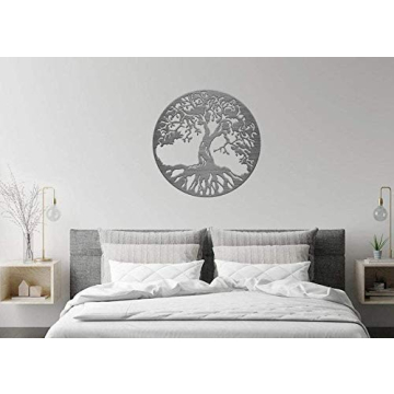 Stunning Tree of Life Steel Home Decor Wall Art - Various Finishes, Sizes