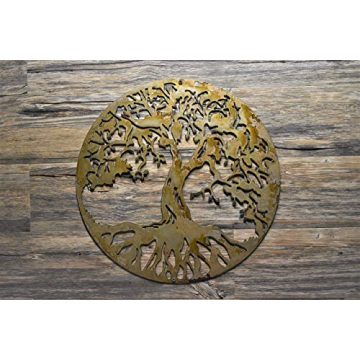 18" to 30" Tree of Life Steel Home Decor Art