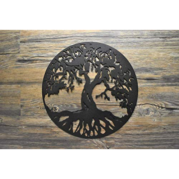 18" to 30" Tree of Life Steel Home Decor Art