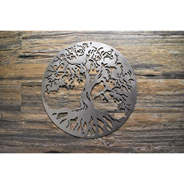 18" to 30" Tree of Life Steel Home Decor Art