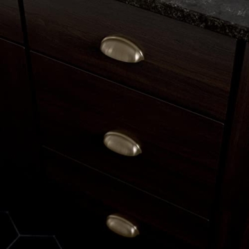 Franklin Brass Cup Cabinet Handles 10-Pack 3" Champagne Bronze
