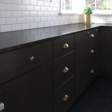 Franklin Brass Cup Cabinet Handles 10-Pack 3" Champagne Bronze