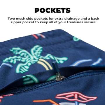 Chubbies Men's Swim Trunks - Stylish 5.5” Inseam Shorts