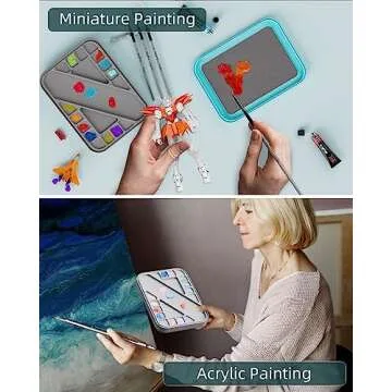 NicPro Stay Wet Palette - Perfect for Acrylic Painting