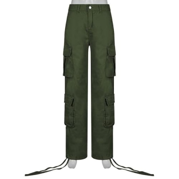 Stylish High Waist Cargo Pants for Women | NCXFTP