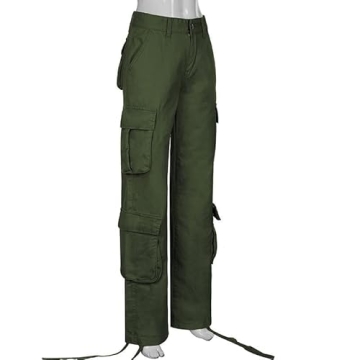 Stylish High Waist Cargo Pants for Women | NCXFTP