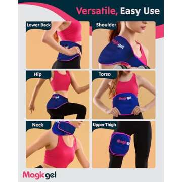 Magic Gel Ice Pack for All Back Pain | Hot & Cold Relief