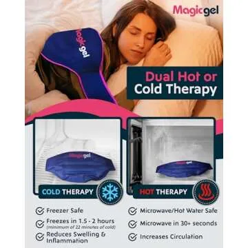 Magic Gel Ice Pack for All Back Pain | Hot & Cold Relief