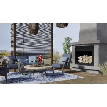 Durable Mad Mats Outdoor Rug - Stylish 6' x 9' Reversible Design