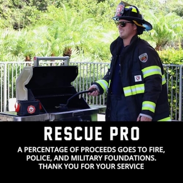 Grill Rescue BBQ Cleaning Head, Bristle Free and Durable