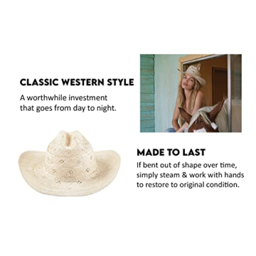 Lack of Color Women's Desert Rose Western Hat - Eco-Friendly Style