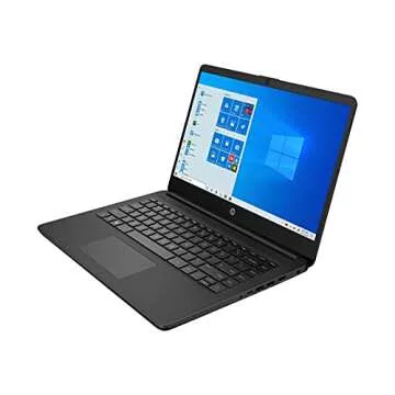 HP 14" Thin Light Touchscreen Laptop, Intel Dual-Core N4020, 8GB DDR4 RAM, 128GB Storage(64GB eMMC+6...