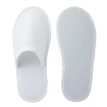 Juvale Disposable House Slippers - 24 Pairs for Guests
