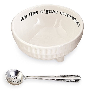 Mud Pie Circa Guacamole and Salsa Serving Dish Sets - Five O'Guac