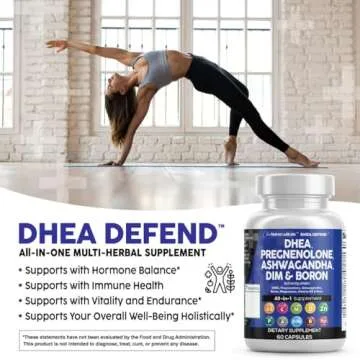 DHEA 200mg Hormone Support Supplement for All