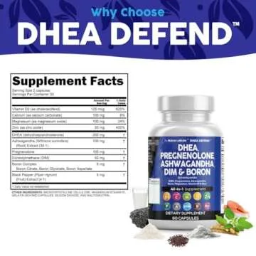 DHEA 200mg Hormone Support Supplement for All
