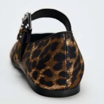 Stylish Moyilishan Leopard Print Flats for Comfort and Style
