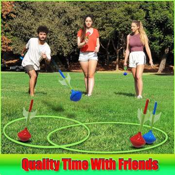 Glow in The Dark Lawn Darts - Fun Family Game
