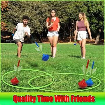 Glow in The Dark Lawn Darts - Fun Family Game