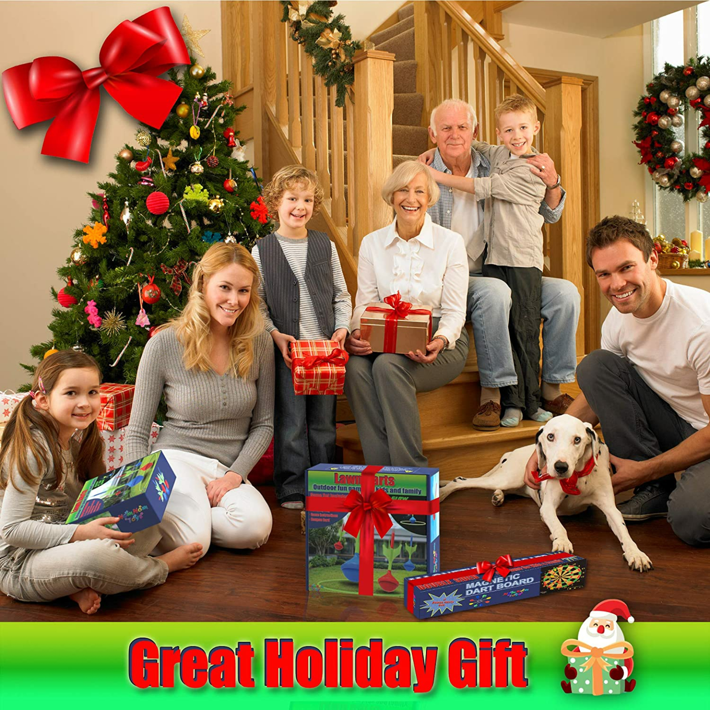 Glow in The Dark Lawn Darts - Fun Family Game