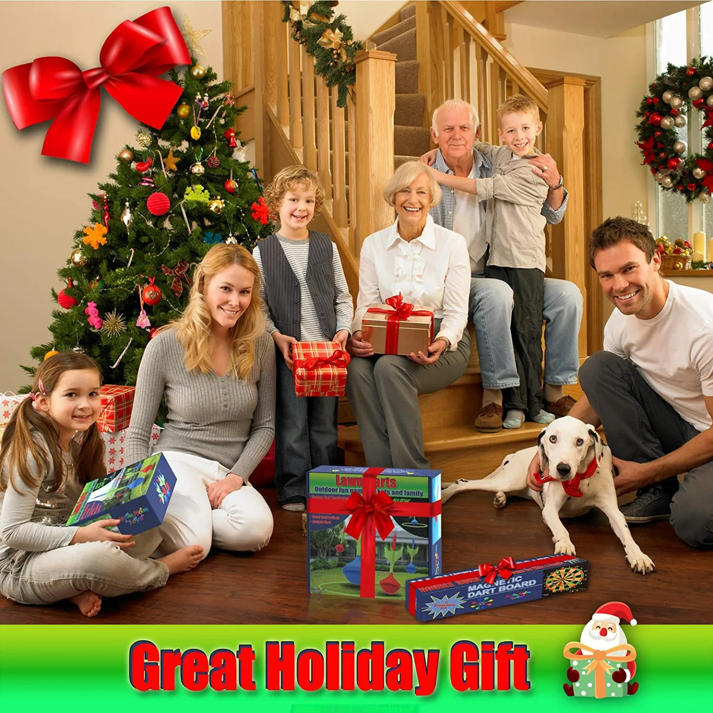 Glow in The Dark Lawn Darts - Fun Family Game