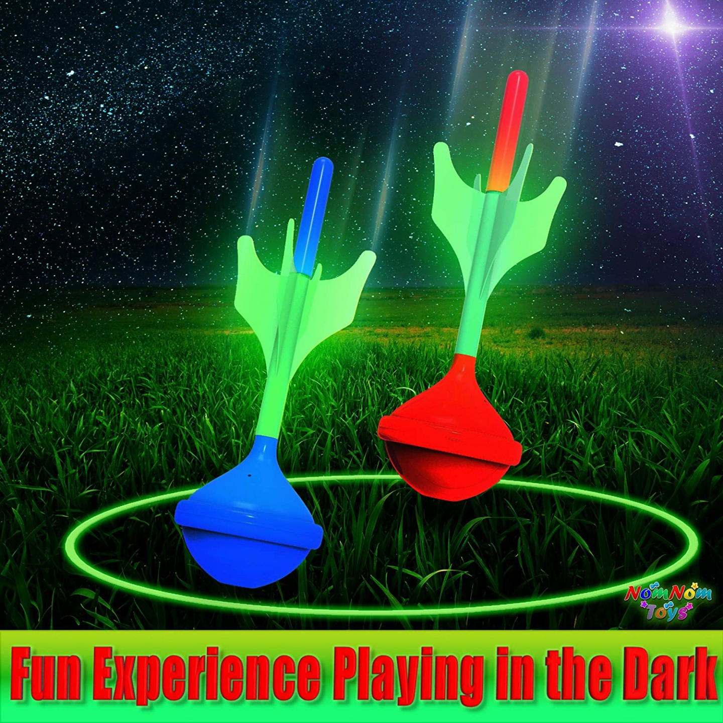 Glow in The Dark Lawn Darts - Fun Family Game