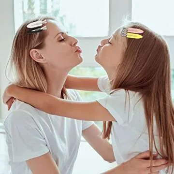 12 Pcs No Crease Hair Clips, No Bend Hair Clips, Makeup Clips For Styling Sectioning, Small Duck Billed Clips for Women Girls Thick Thin Hair