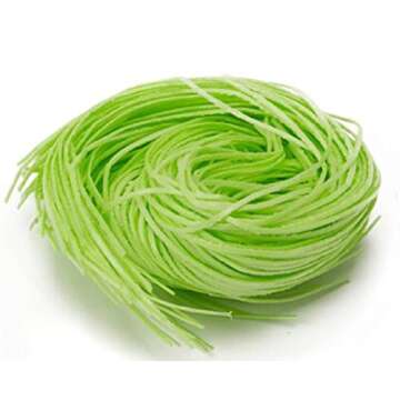 Grandys Candys Edible Easter Grass- Green Apple, Blueberry, Strawberry, & Multi Flavored Bundle-Fun and Delicious Way to Complete Your Easter Baskets -Green Apple -1 Individual Package of Green Apple Edible Easter Grass