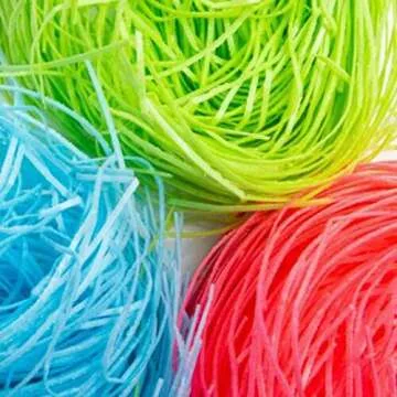 Grandys Candys Edible Easter Grass- Green Apple, Blueberry, Strawberry, & Multi Flavored Bundle-Fun and Delicious Way to Complete Your Easter Baskets -Green Apple -1 Individual Package of Green Apple Edible Easter Grass