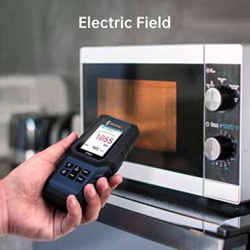 ERICKHILL EMF Meter - 3-in-1 Radiation Detector for Safety