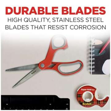 Scotch 8" Multi-Purpose Scissors - Each