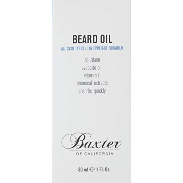 Baxter of California Beard Oil | Soft & Hydrated Beard 1 Oz