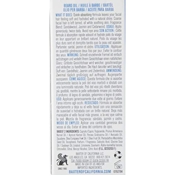 Baxter of California Beard Oil | Soft & Hydrated Beard 1 Oz