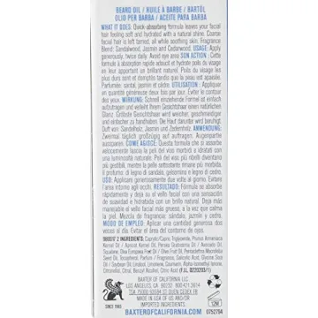 Baxter of California Beard Oil | Soft & Hydrated Beard 1 Oz