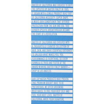 Baxter of California Beard Oil | Soft & Hydrated Beard 1 Oz