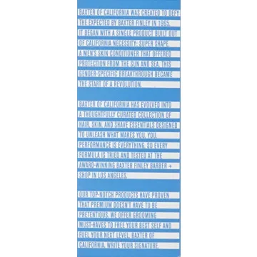 Baxter of California Beard Oil | Soft & Hydrated Beard 1 Oz