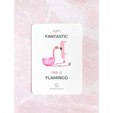 Bright Affirmation Alphabet Box for Positivity and Inspiration