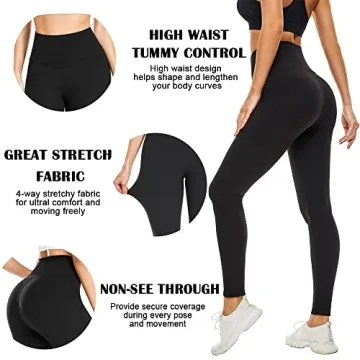 Soft Tummy Control Leggings for Women - FULLSOFT