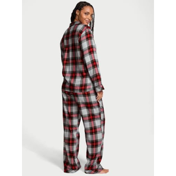 Stylish Victoria's Secret Flannel Pajama Set for Women