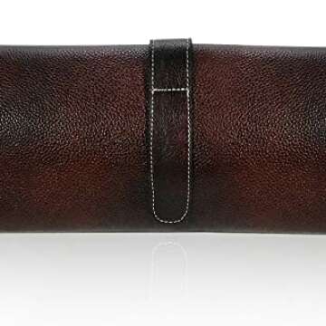 Leather Knife Bag with One Buckle - Boldric